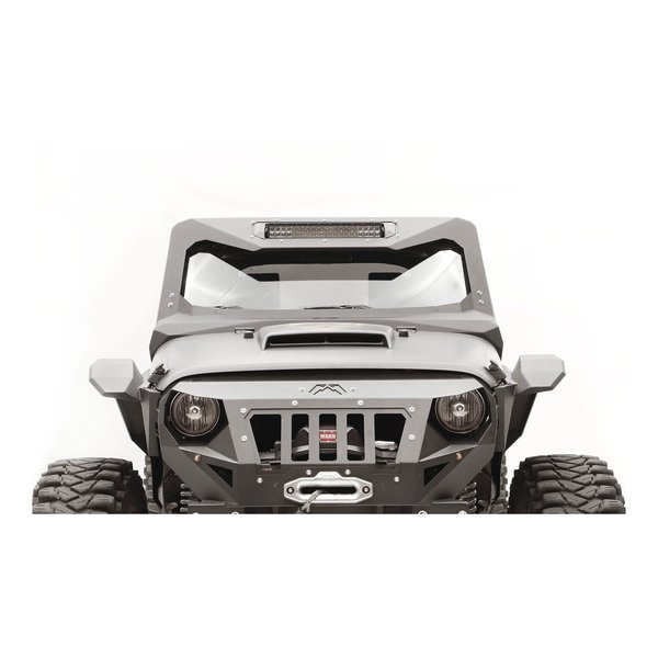 Fab Fours 07-17 JEEP JK FRONT VICOWL MATTE BLACK JK3020-1